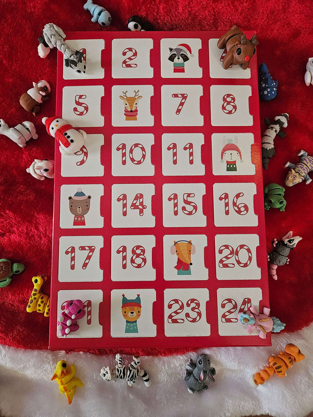 3D Printed Pocko Pet Advent Calendar for Christmas