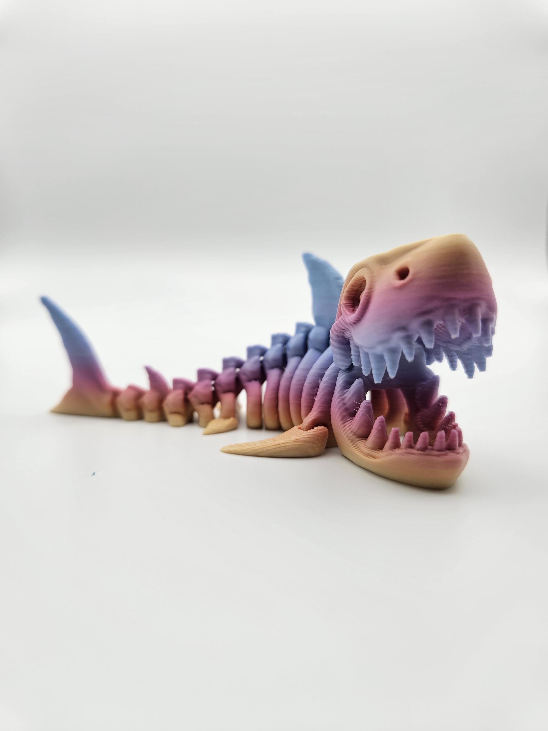 Rainbow Skeleton Shark