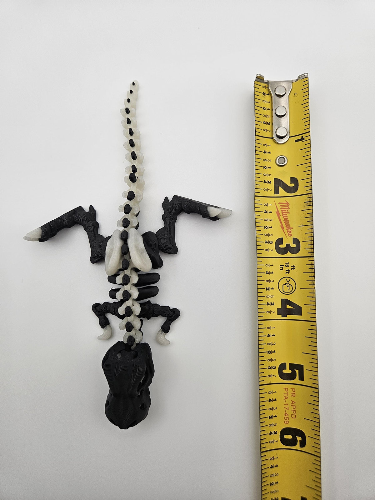 Metal Gradient Skeleton Dinosaurs