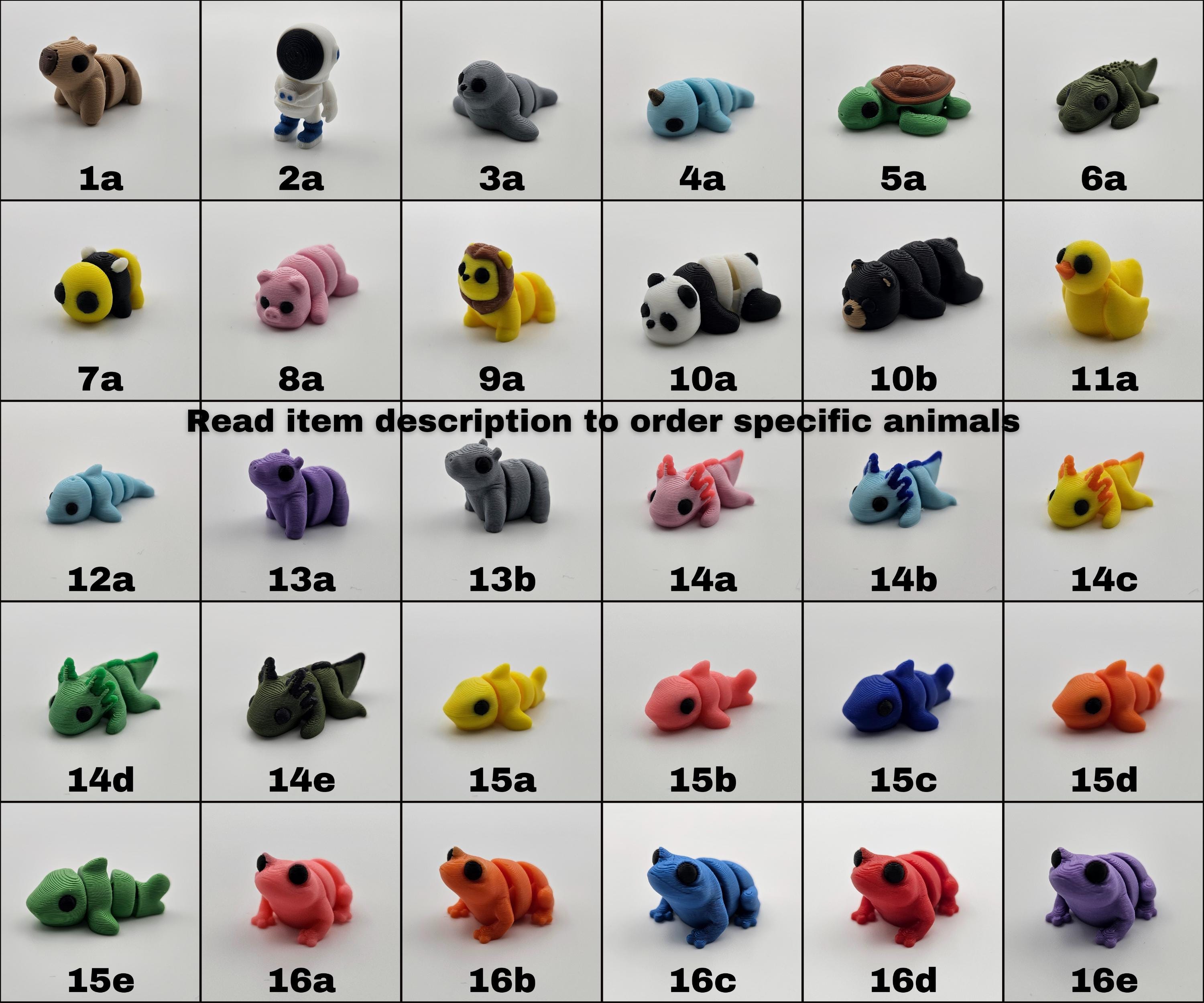 Strong and Durable Pocket Pets | 0.8-1.5 Inches