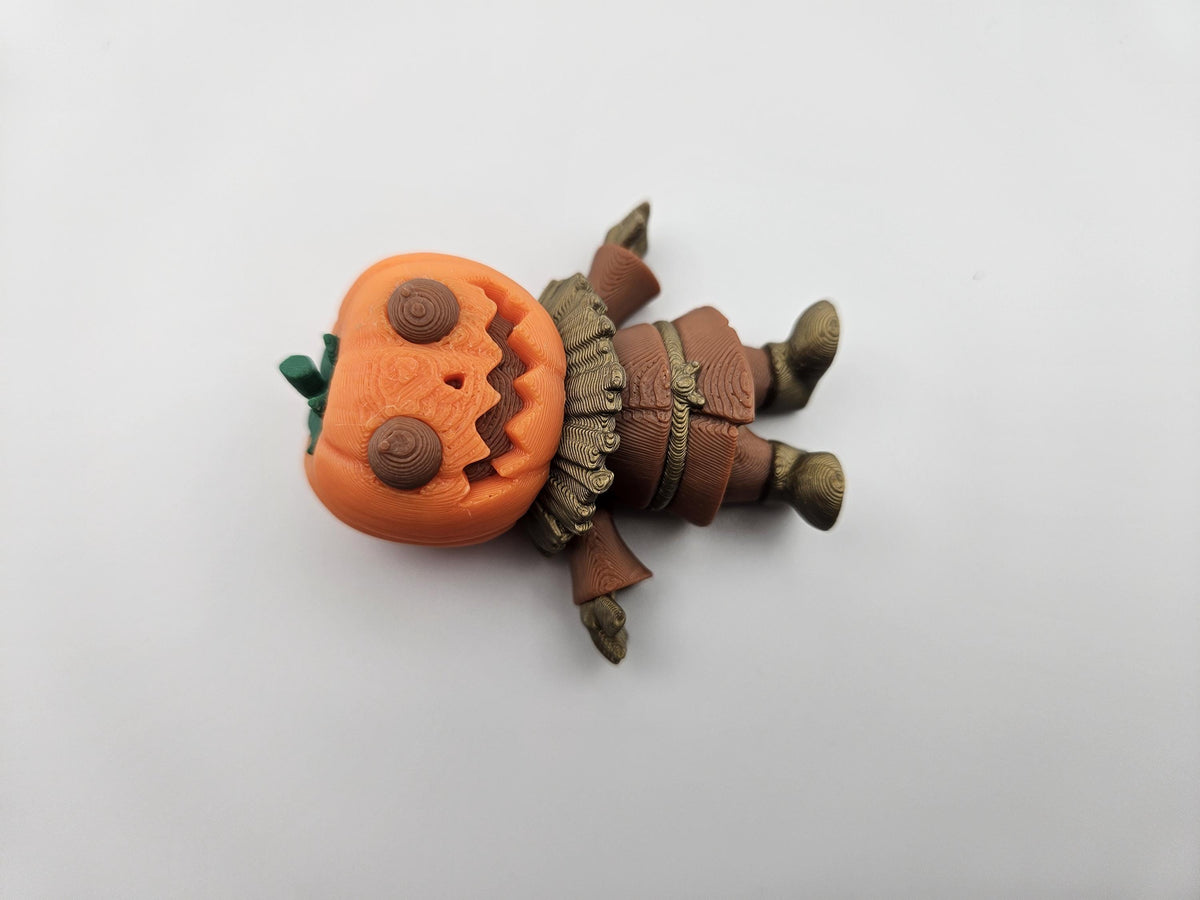 Spooky Pumpkin Scarecrow