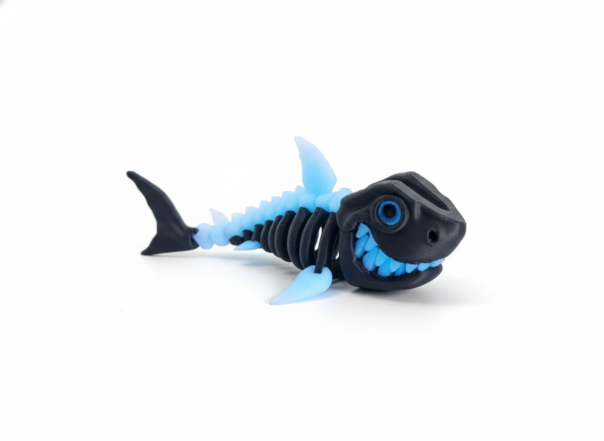 Glow Skeleton Shark