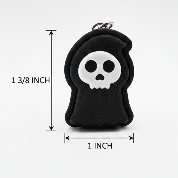 Grim Reaper 3D Printed Fidget Clicker Toy