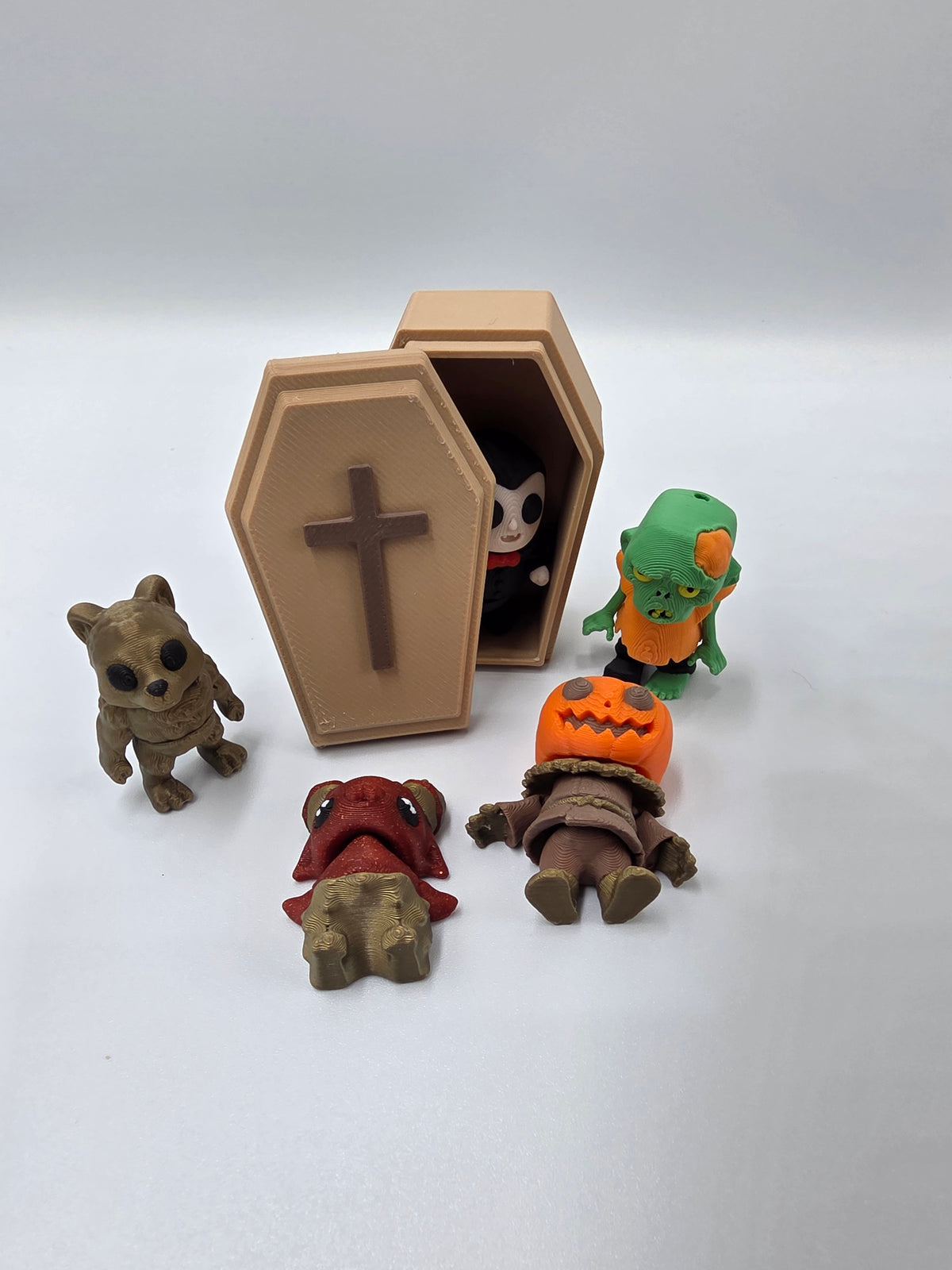 Halloween Pocko Pets | 3D Printed Articulating Mini Fidget Toys