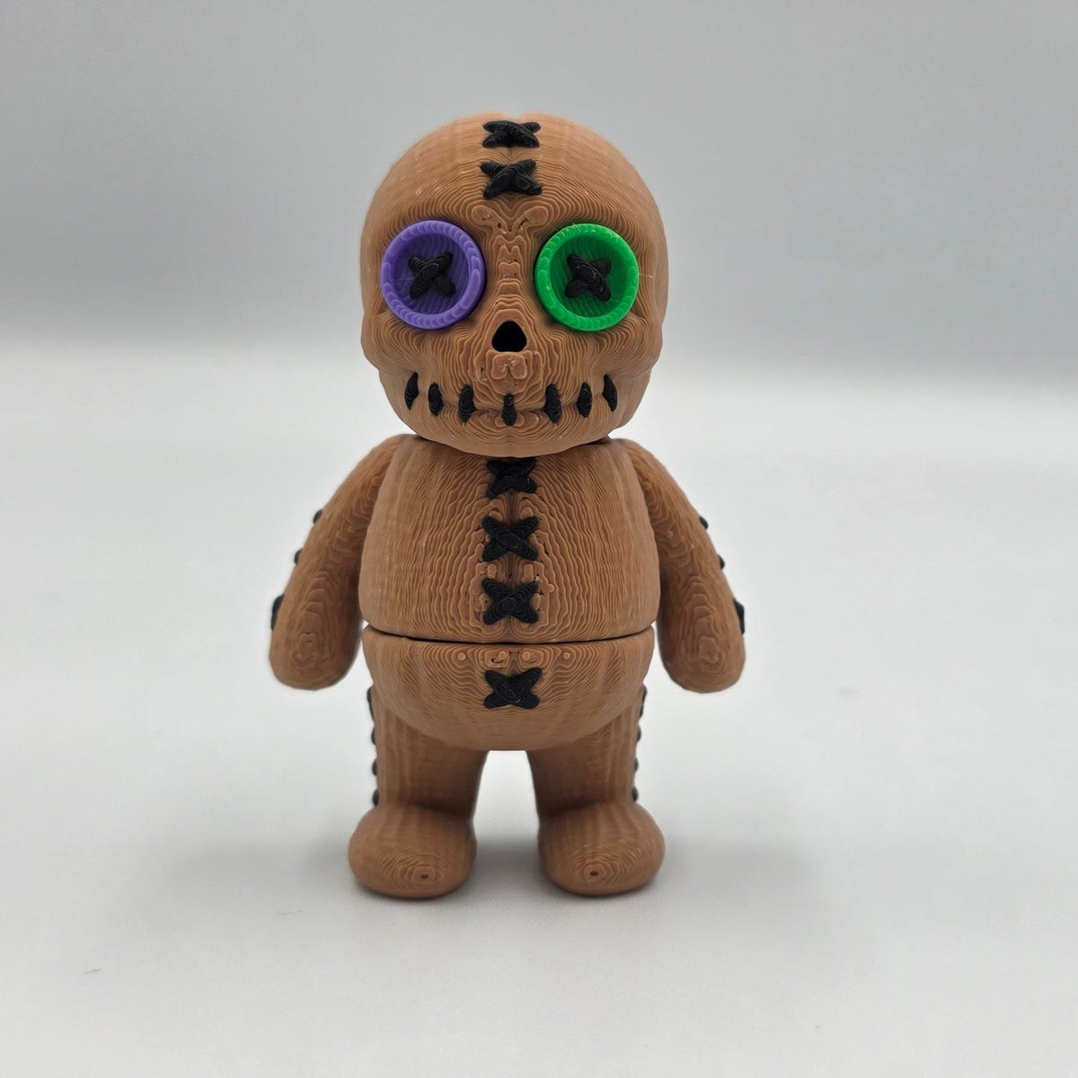 Voodoo Doll 3D Printed Articulating Flexi Figurine