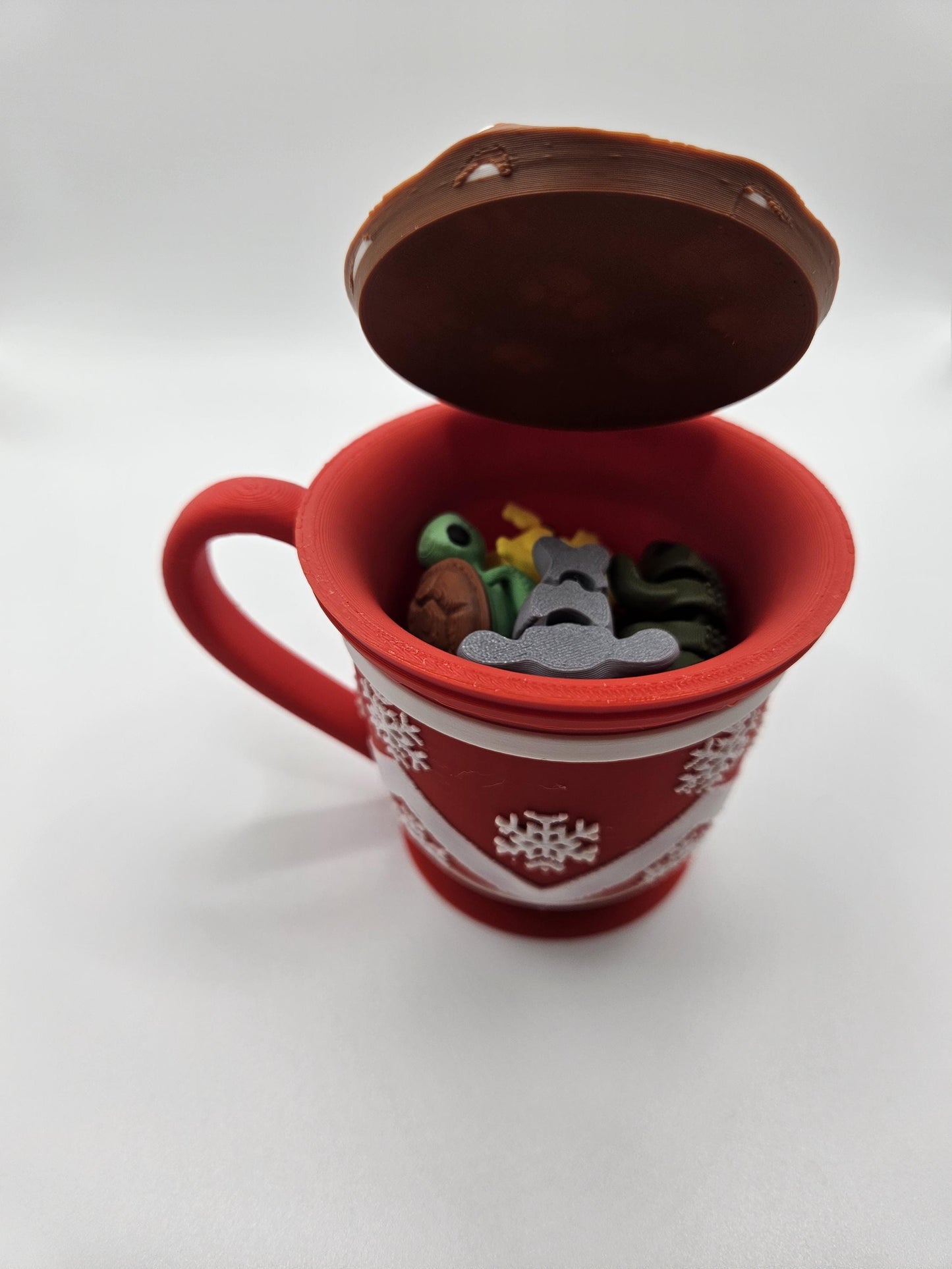 MYSTERY Christmas 10-Piece Pocket Pets in Gingerbread Hot Cocoa Mug