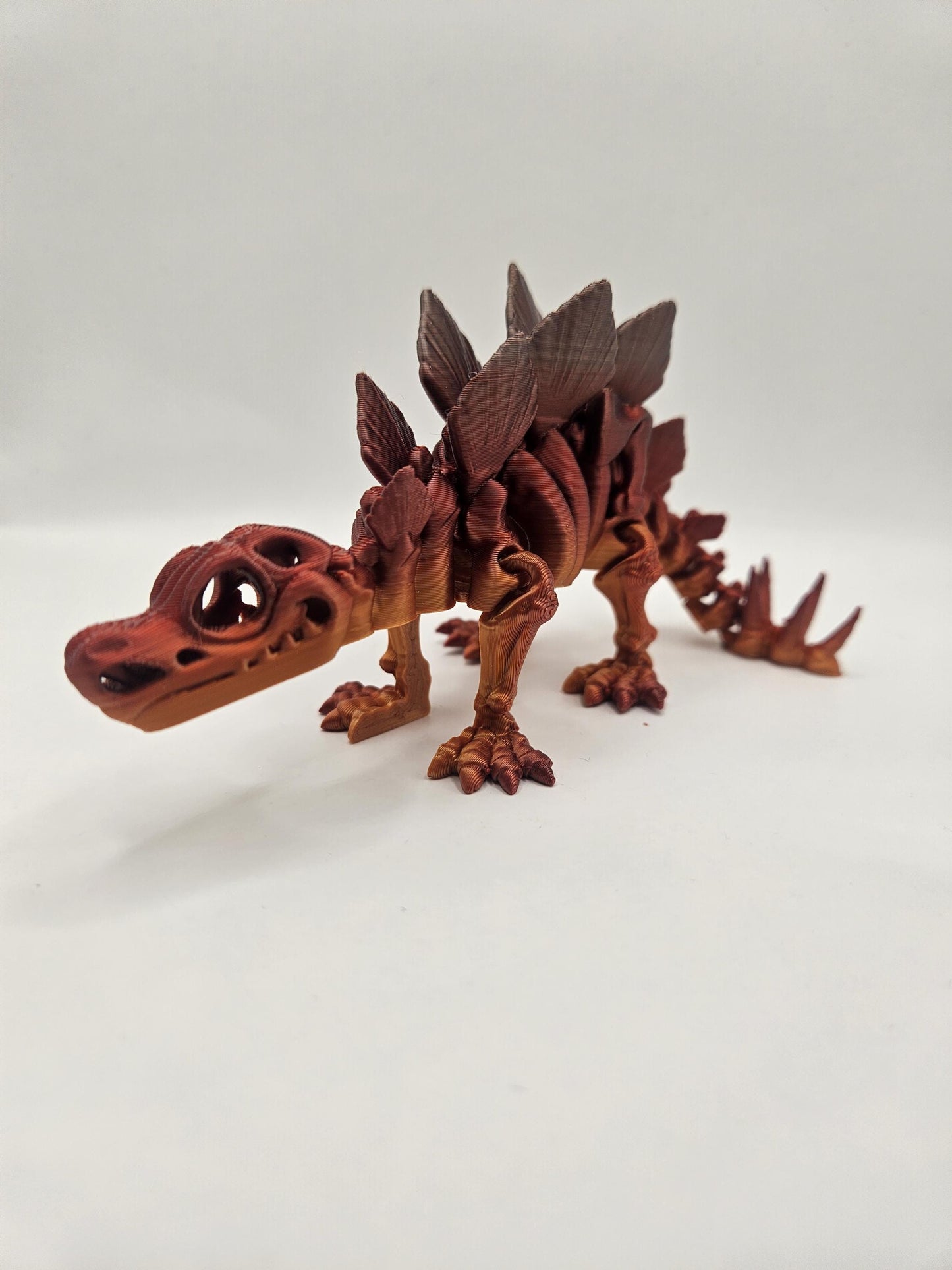 Metal Gradient Skeleton Dinosaurs