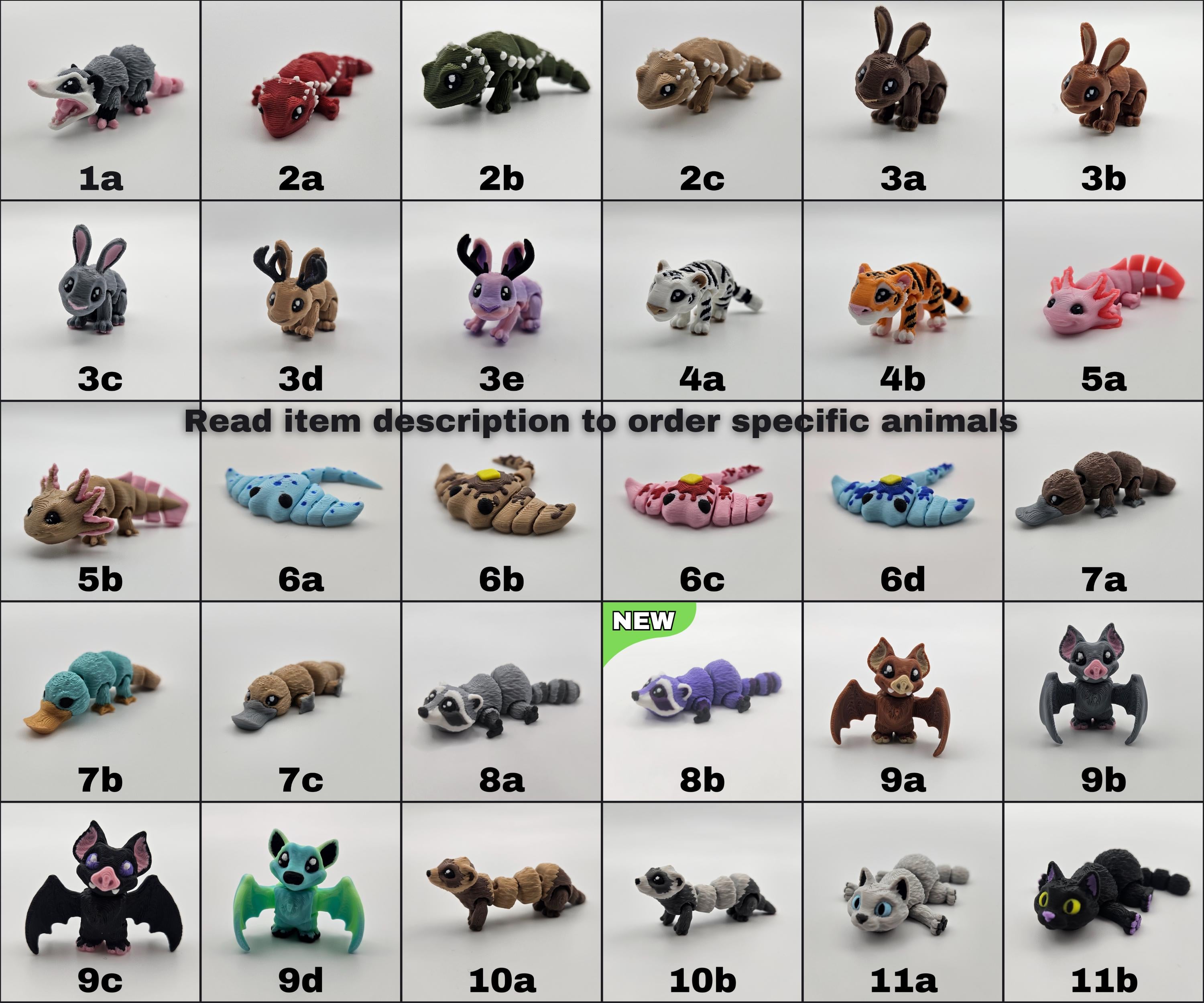 Random Detailed Pocket Pets | 1.25-2 Inches