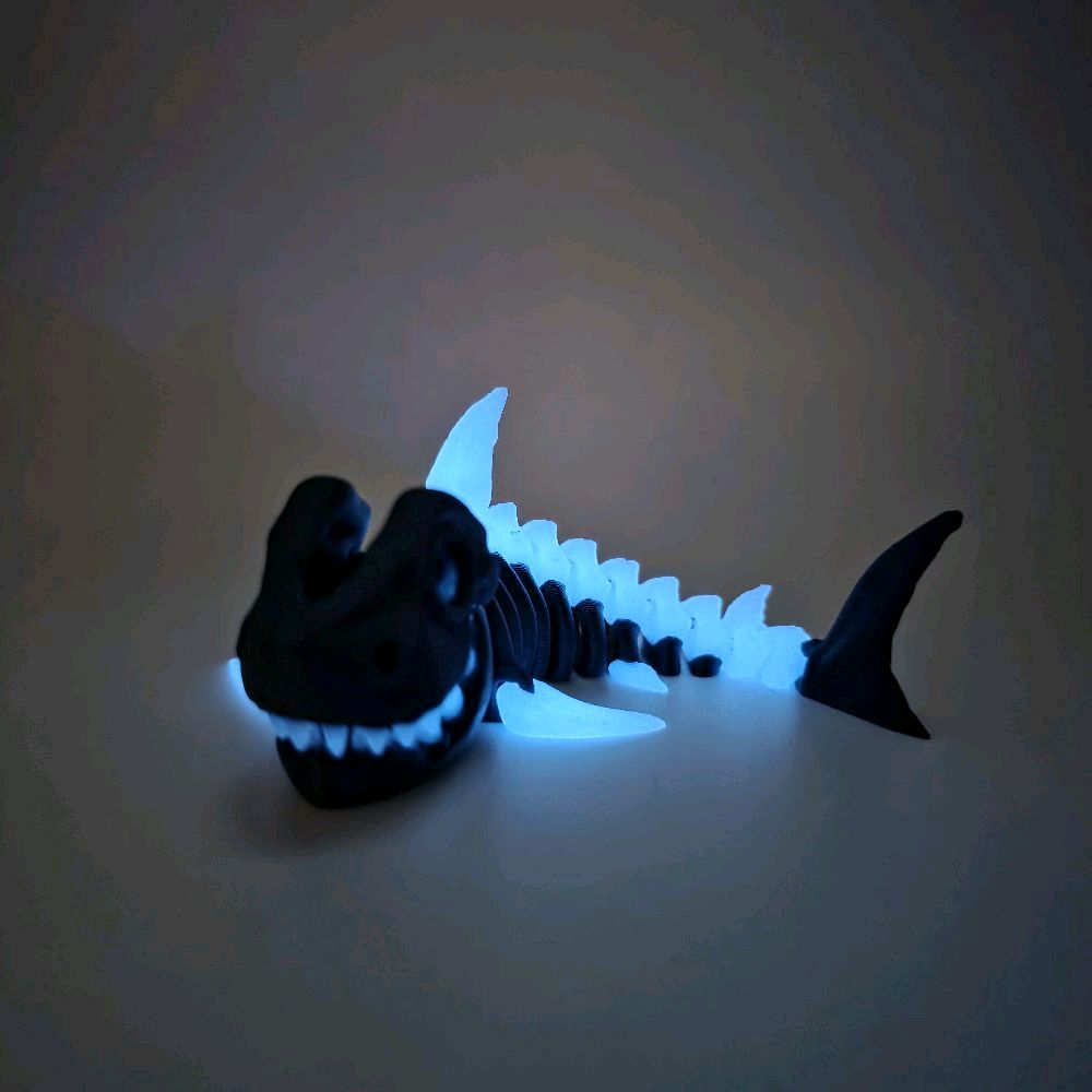 Glow Skeleton Shark